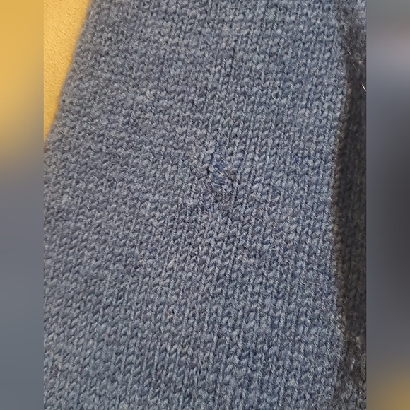 Newari Hand Knit In Nepal Colorful Knit Women's Sweater.sz L/XL - Picture 8 of 8